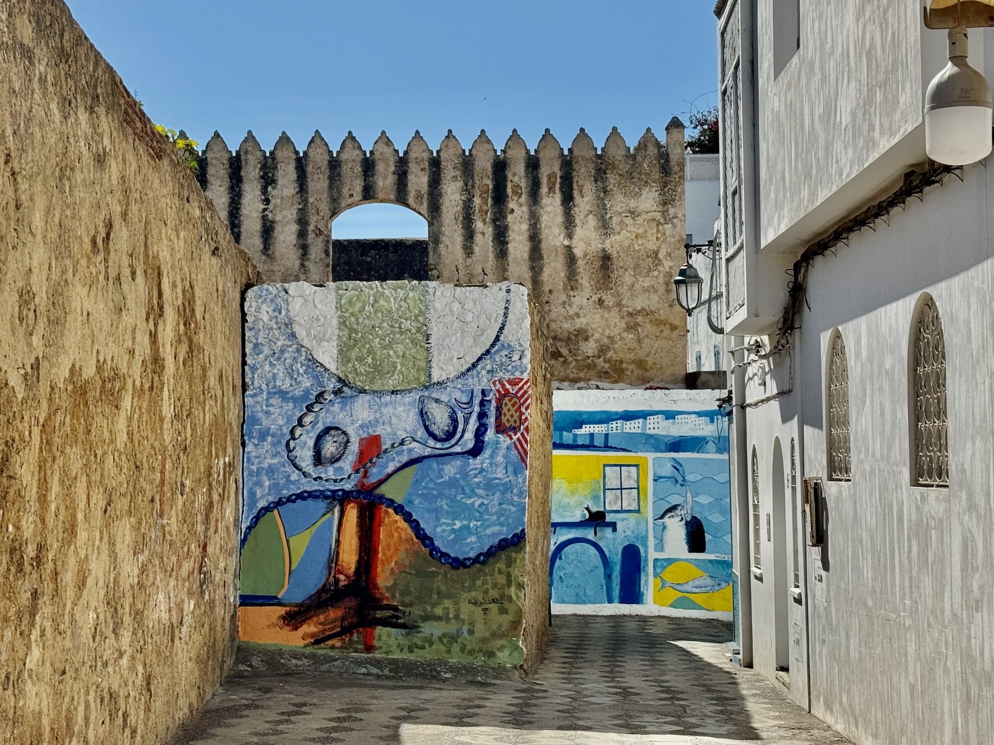 Asilah mit Street Art